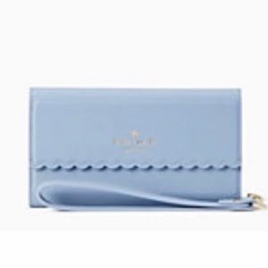 SCALLOP IPHONE 7/8 FOLIO WRISTLET CASE KATE SPADE